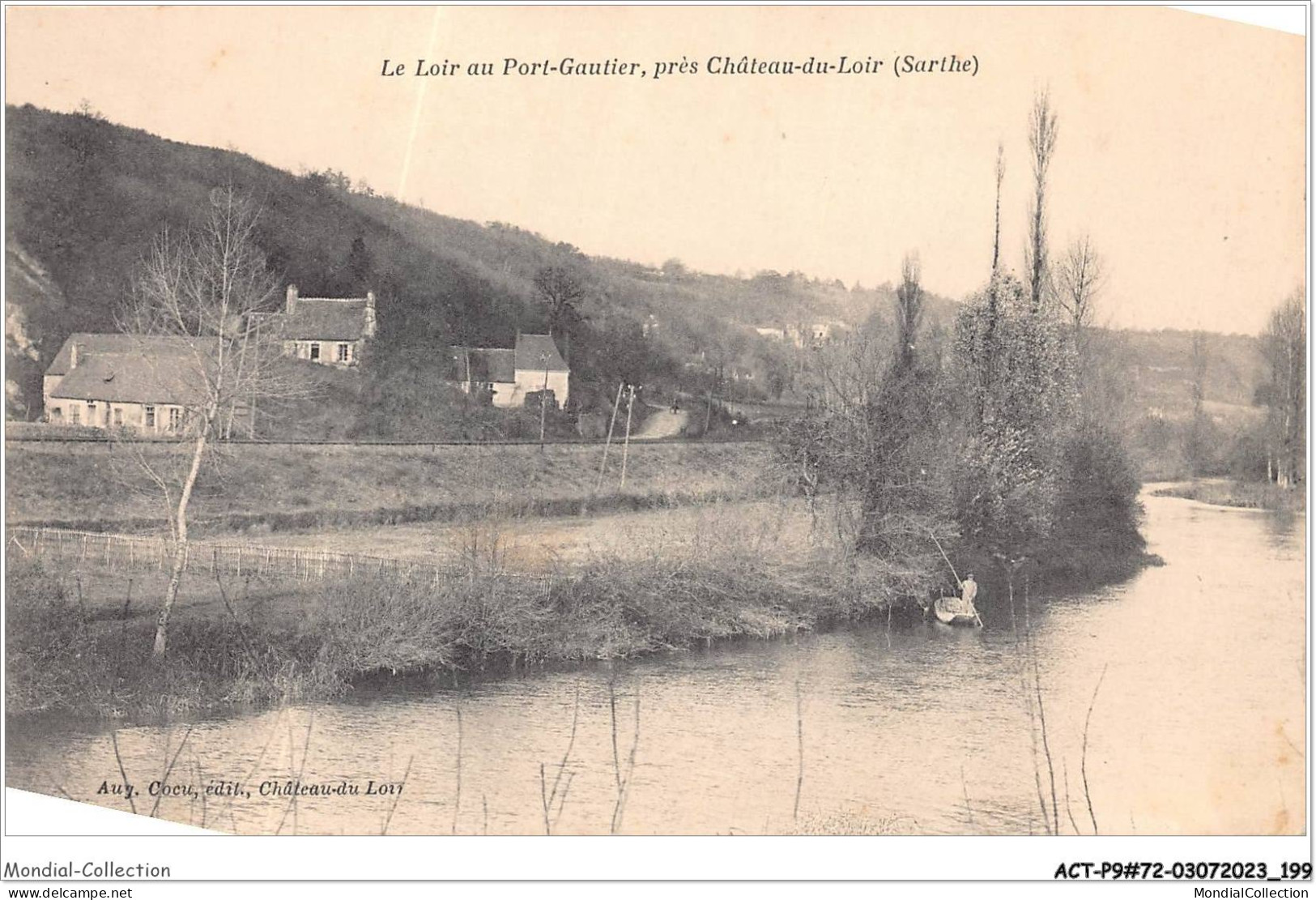 ACTP9-72-0899 - CHATEAU-DU-LOIR -  Le Loir Au Port Gautier - Chateau Du Loir