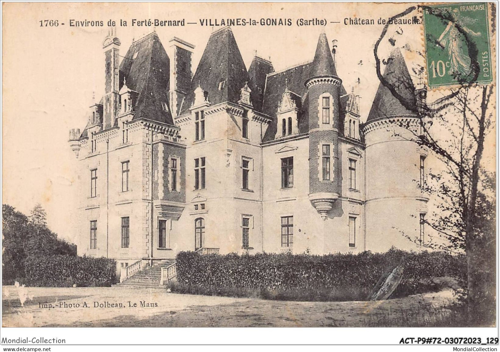 ACTP9-72-0864 - FERTE-BERNARD - VILLAINES-LA-GONAIS - Château De Beauche - La Ferte Bernard