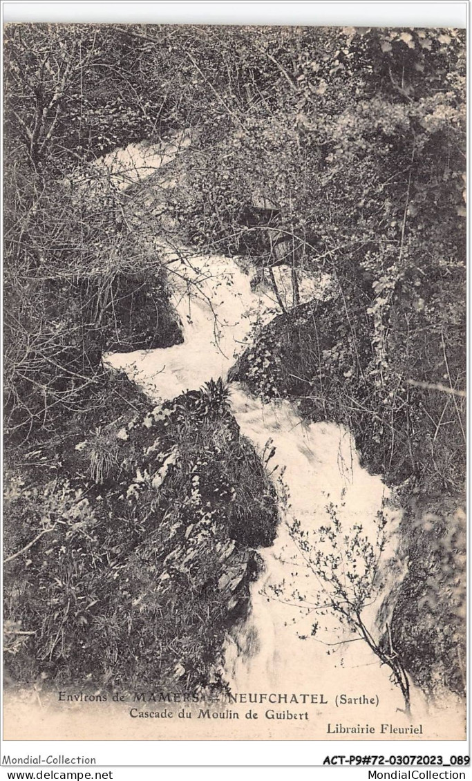 ACTP9-72-0844 - MAMERS - NEUFCHATEL - Cascade Du Moulin De Guibert - Mamers