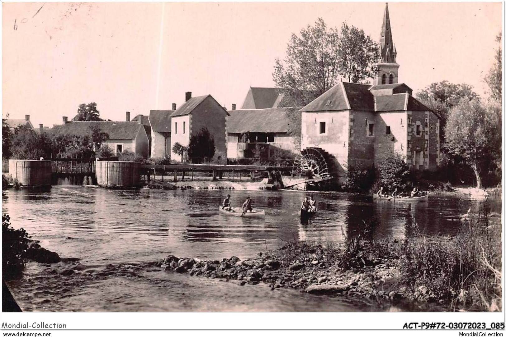 ACTP9-72-0842 - CHATEAU-DU-LOIR - NOGENT-SUR-LOIR - Le Barrage Et Le Moulin - Chateau Du Loir