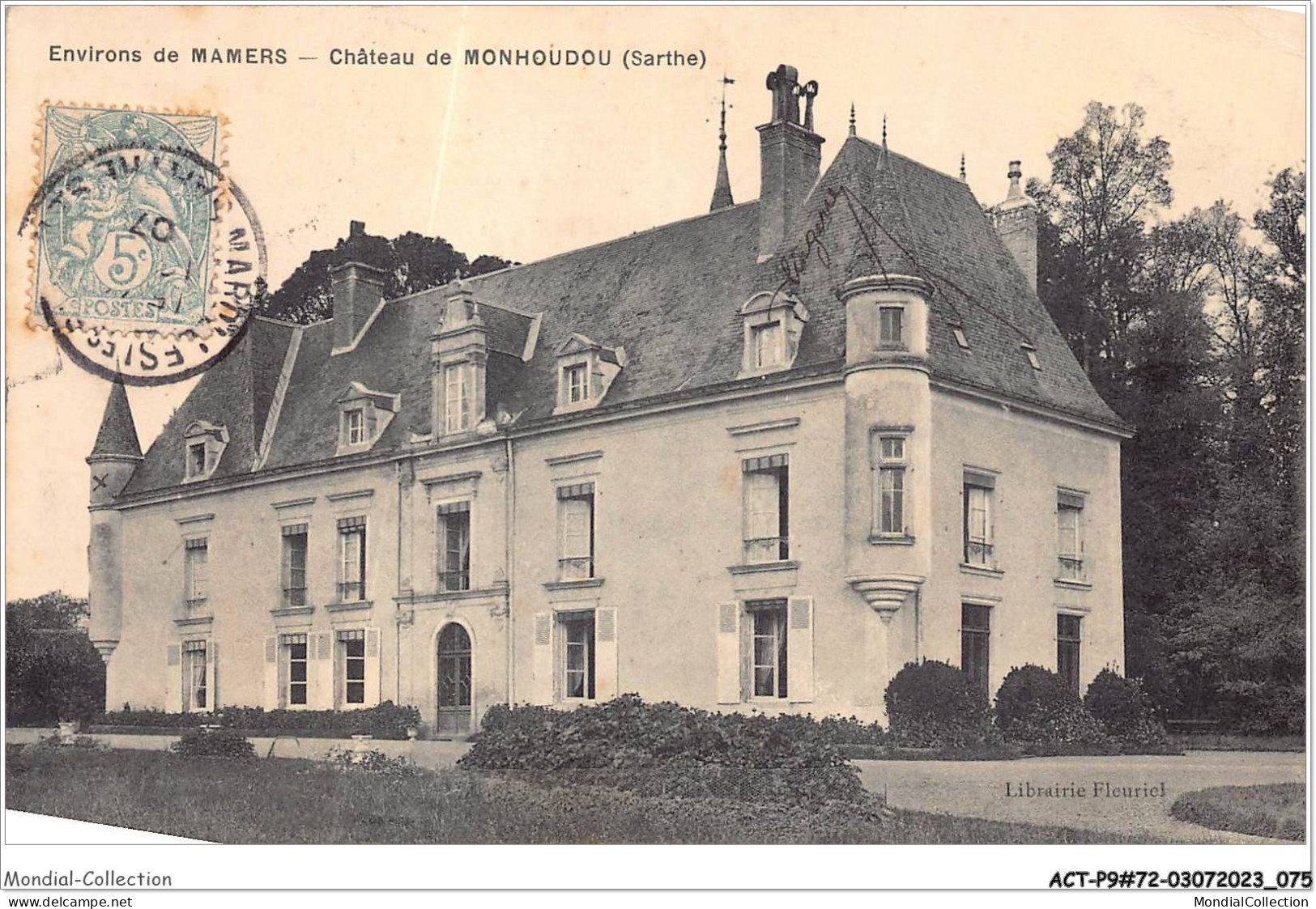 ACTP9-72-0837 - MAMERS - Château De Monhoudou - Mamers