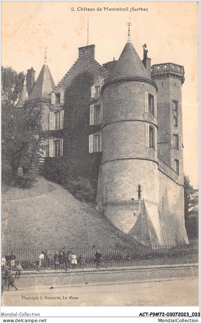 ACTP9-72-0816 - MONTMIRAIL - Le Château De Montmirail - Montmirail