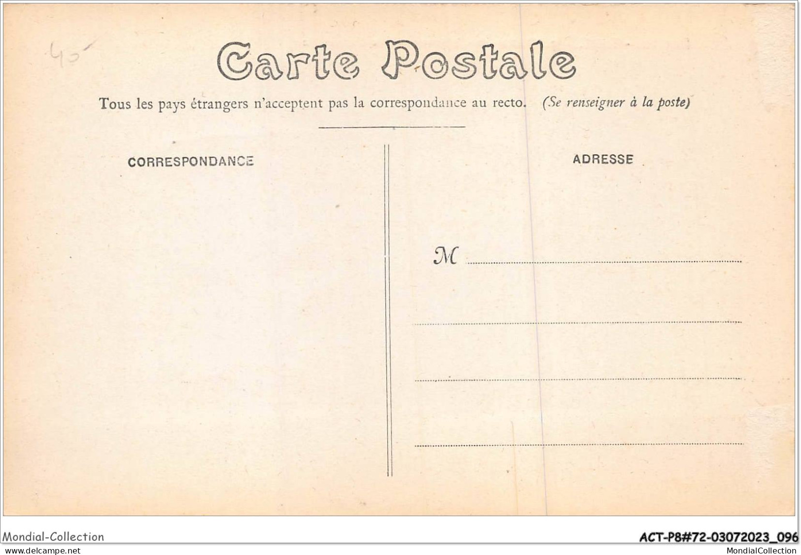 ACTP8-72-0747 - TUFFE - Château De Chéronne - Vue D'ensemble - Tuffe