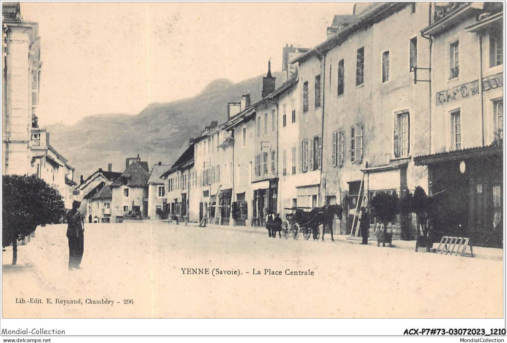 ACXP7-73-0609 - YENNE - La Place Centrale - Yenne