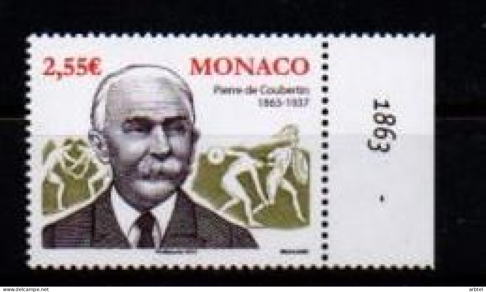 MONACO PIERRE DE COUBERTIN JUEGOS OLIMPICOS OLYMPIC GAMES - Otros & Sin Clasificación