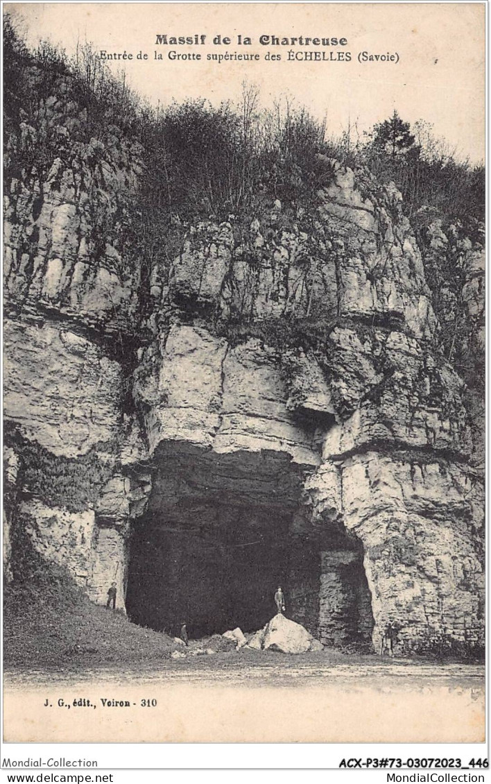ACXP3-73-0225 - ECHELLES - Entrée De La Grotte Supérieure Des échelles - Massif De La Chartreuse - Les Echelles