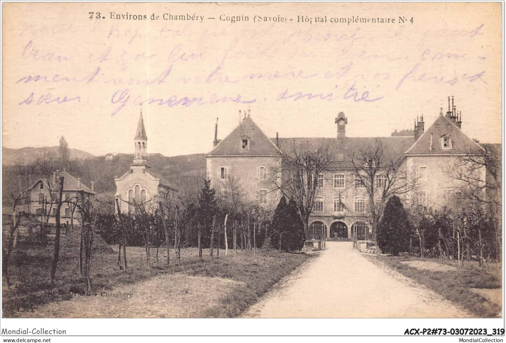 ACXP2-73-0161 - CHAMBERY - COGNIN - Hôpital Complémentaire - Chambery