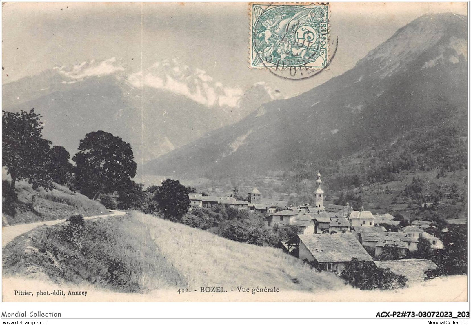 ACXP2-73-0103 - BOZEL - Vue Générale - Bozel