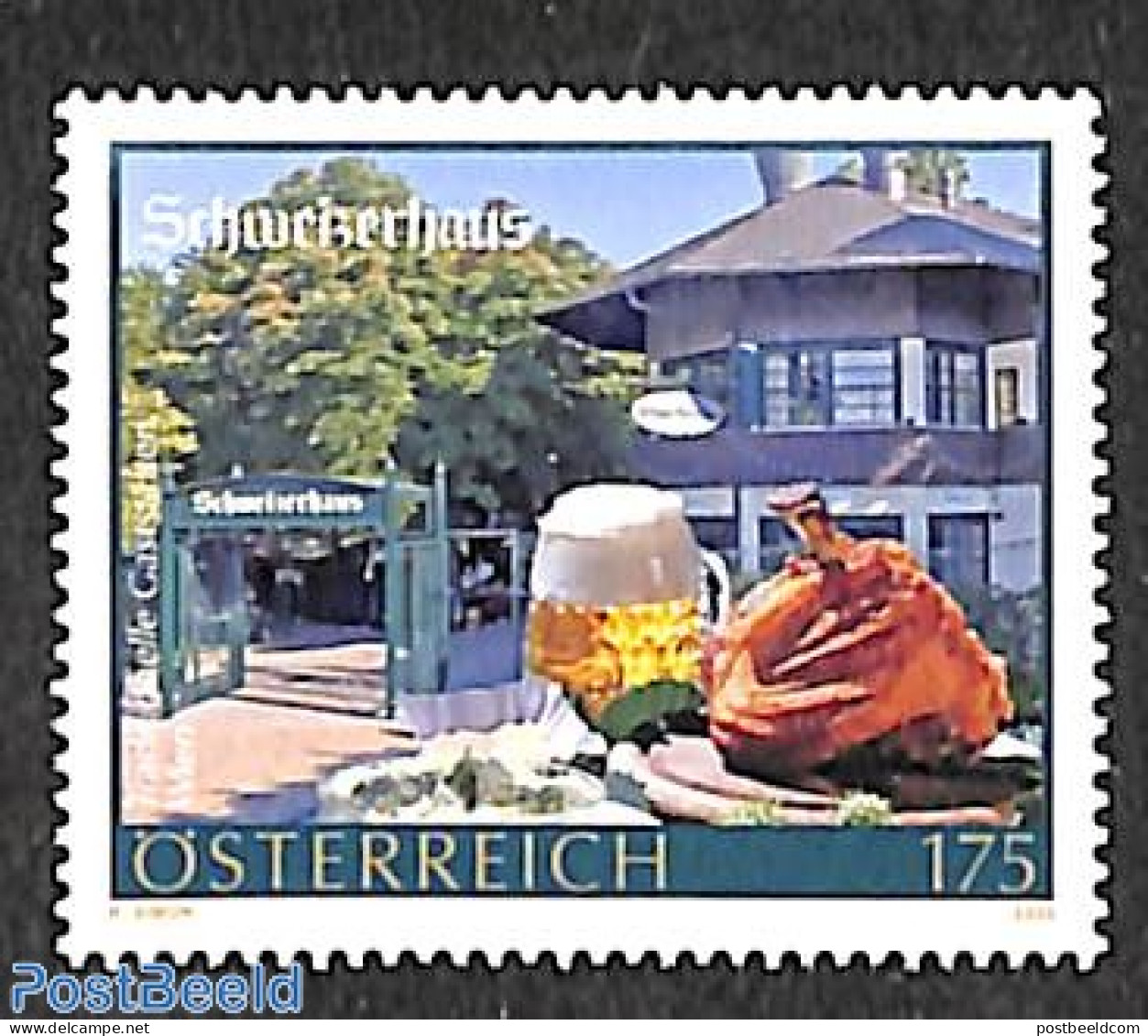 Austria 2020 Schweizerhaus 1v, Mint NH, Health - Nature - Food & Drink - Beer - Ungebraucht