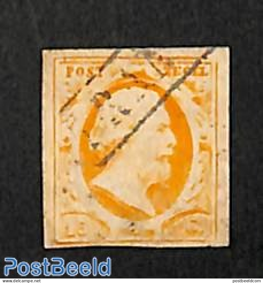 Netherlands 1852 15c, Used, Used Or CTO - Gebraucht