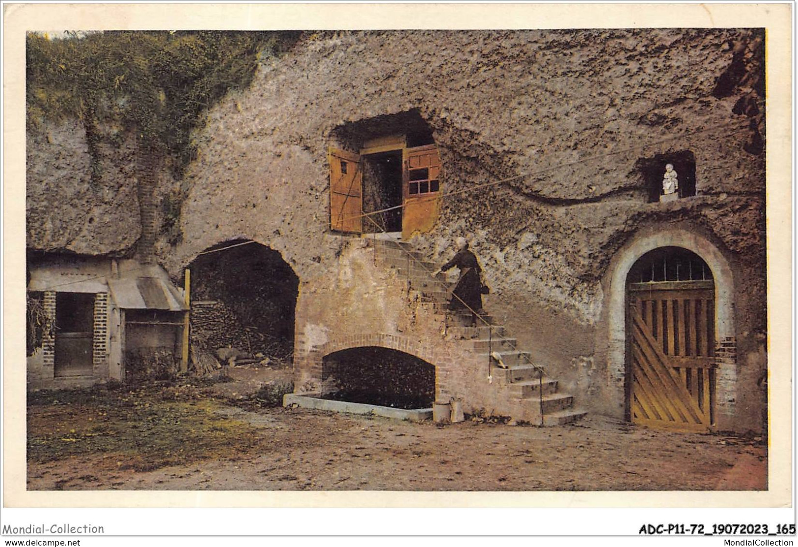 ADCP11-72-1086 - Château-du-loir - Habitations Dans Le Roc - Chateau Du Loir