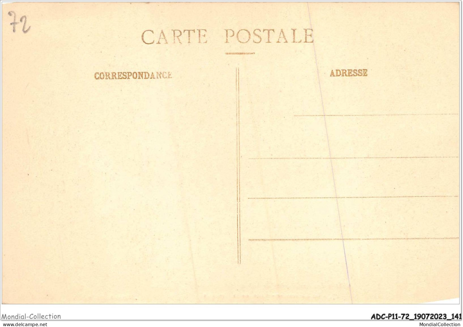 ADCP11-72-1073 - Abbaye Des Bénédictins De SOLESMES - Le Réfectoire - Côté De La Fresque  - Solesmes