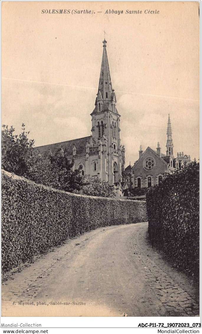 ADCP11-72-1039 - SOLESMES - Abbaye Sainte Cécile  - Solesmes