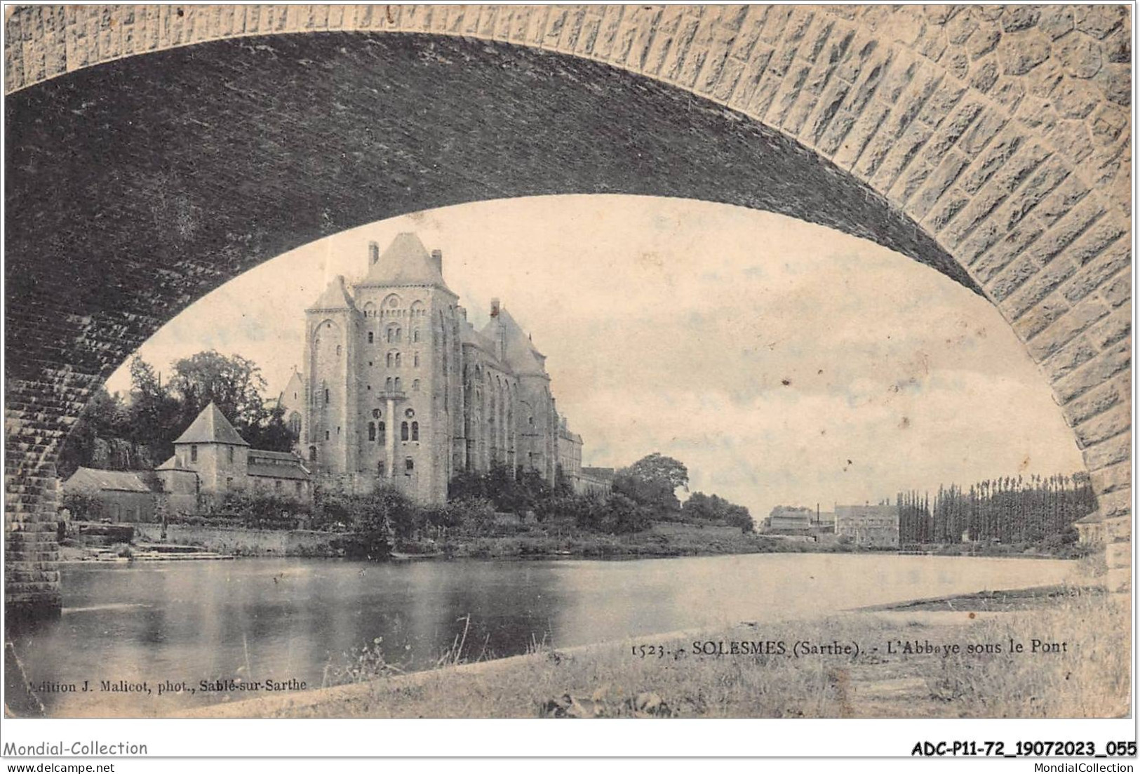 ADCP11-72-1030 - SOLESMES - L'abbaye Sous Le Pont  - Solesmes