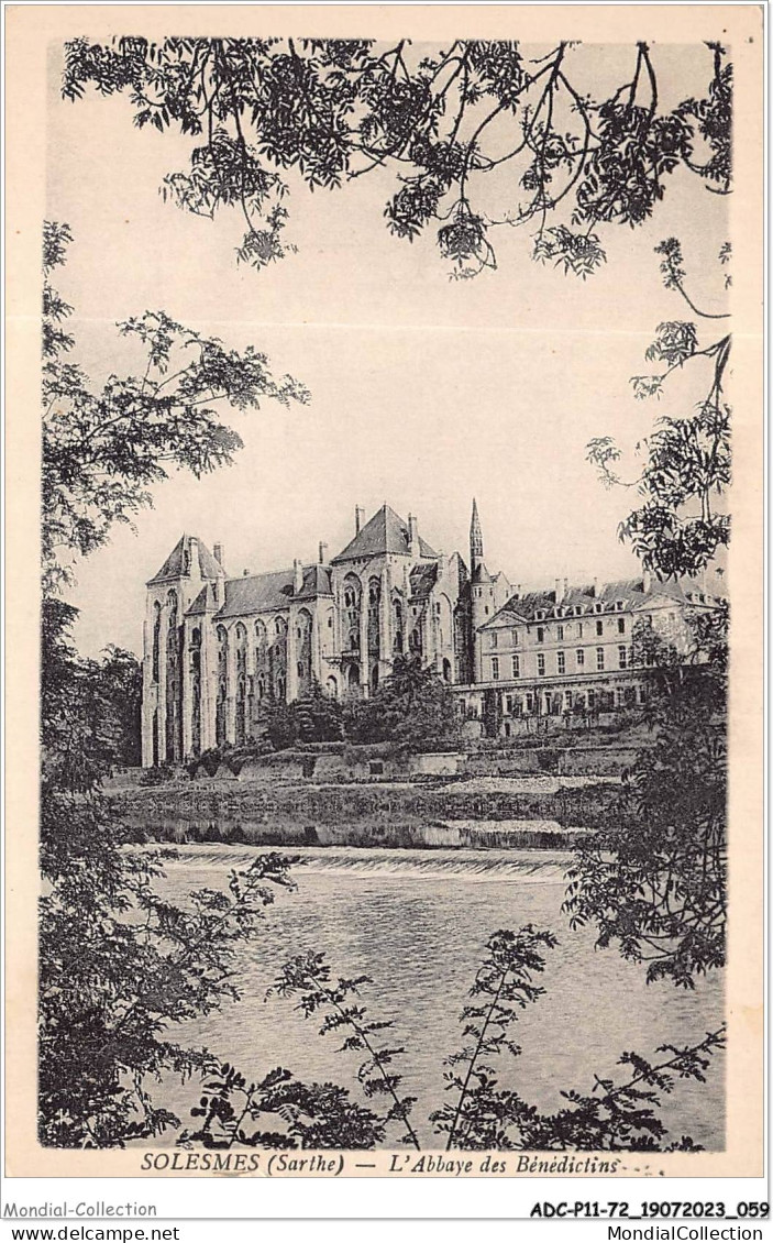 ADCP11-72-1032 - SOLESMES - L'abbaye Des Bénédictins  - Solesmes