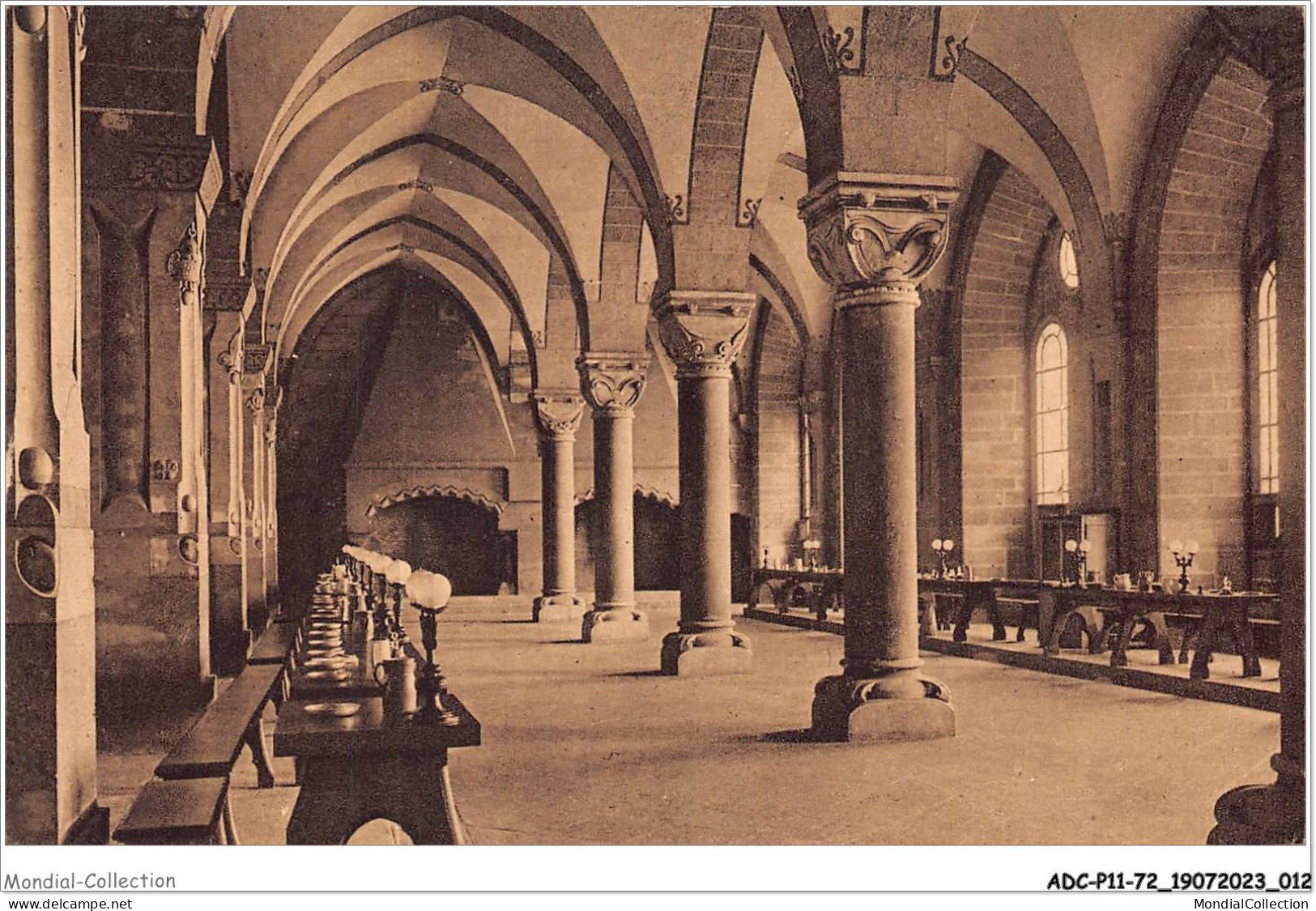 ADCP11-72-1008 - Le Réfectoire De L'abbaye St-Pierre De SOLESMES  - Solesmes
