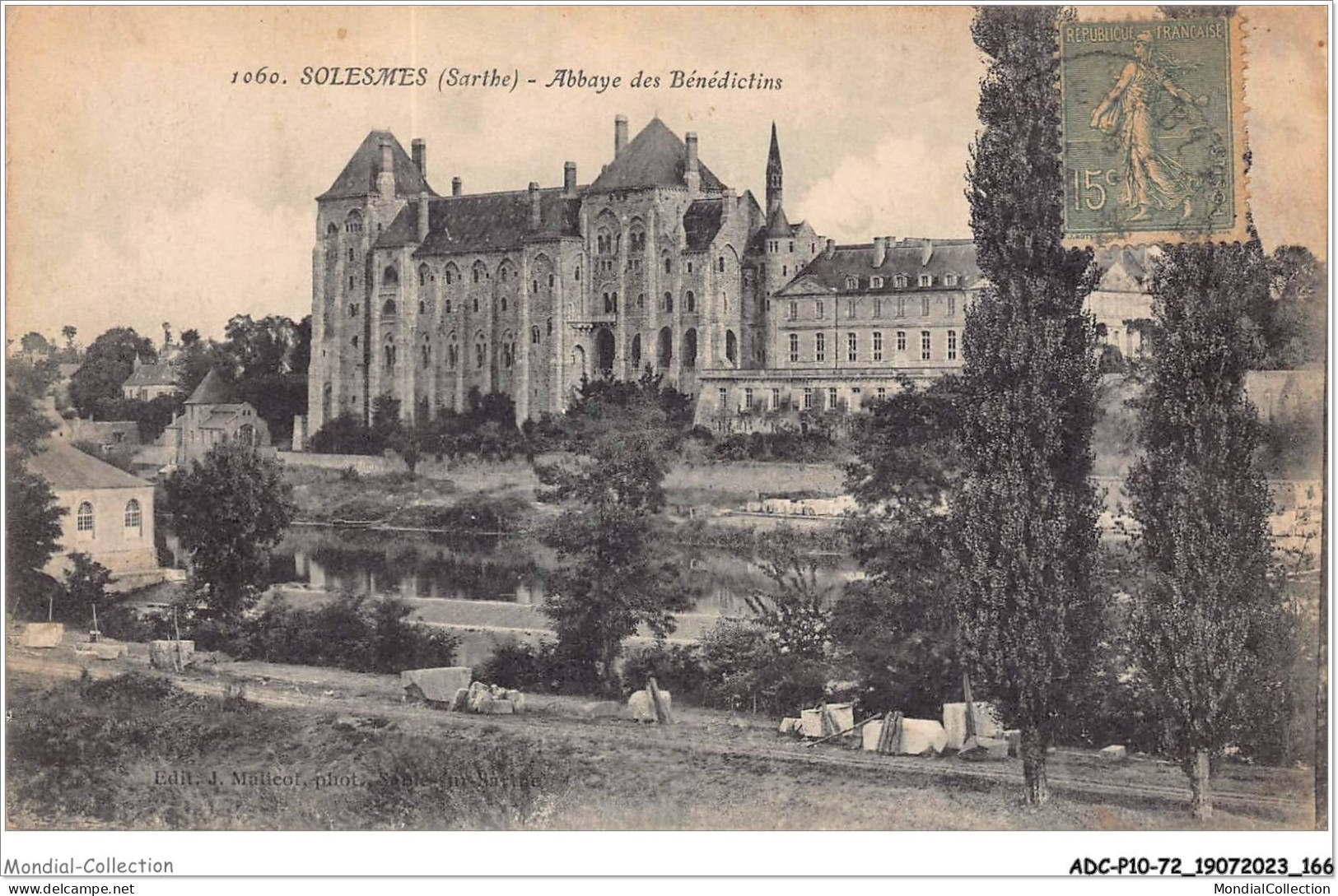 ADCP10-72-0987 - SOLESMES - Abbaye Des Bénédictins  - Solesmes