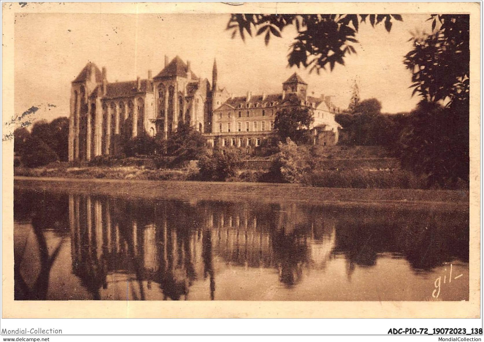 ADCP10-72-0973 - SOLESMES - Reflets Dans La Sarthe  - Solesmes