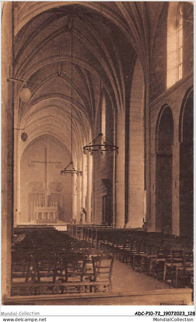ADCP10-72-0968 - SOLESMES - L'intérieur De L'église Abbatiale  - Solesmes