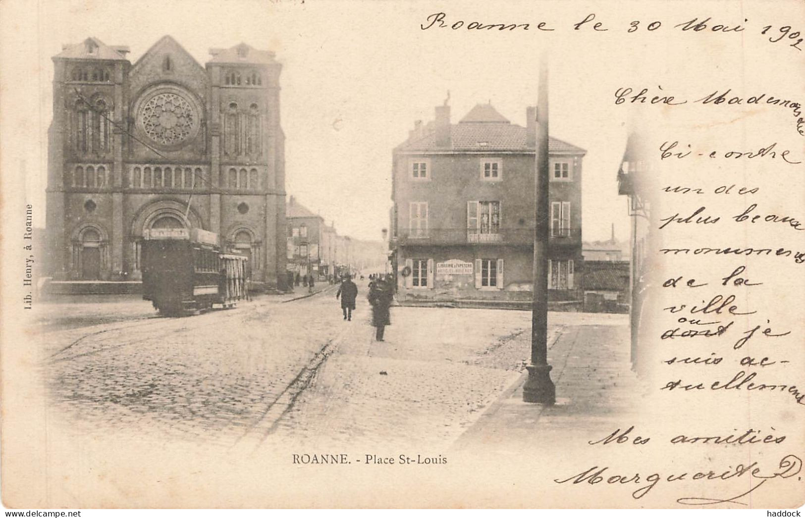 ROANNE : PLACE ST LOUIS - Roanne