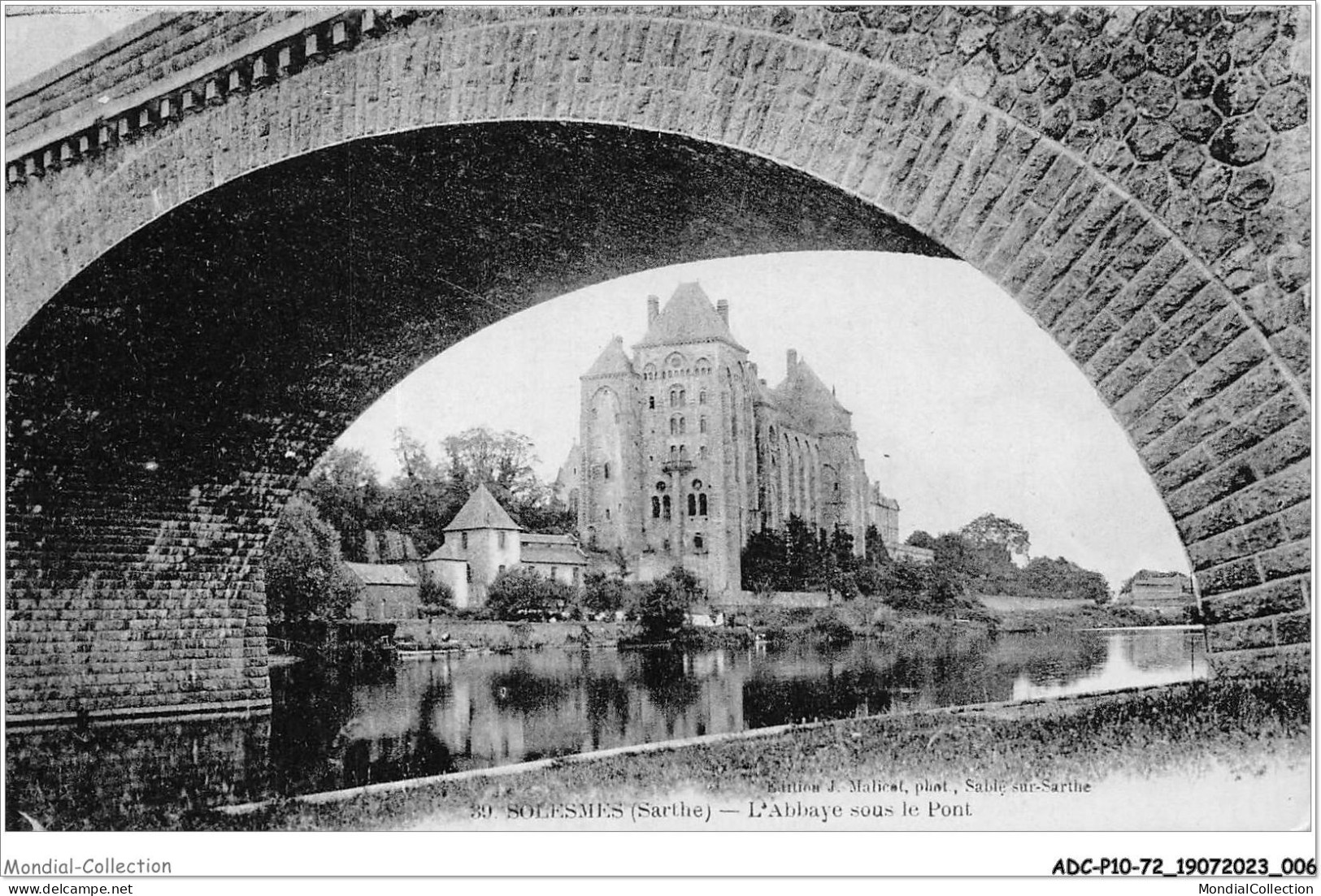 ADCP10-72-0907 - SOLESMES - L'abbaye Sous Le Pont  - Solesmes