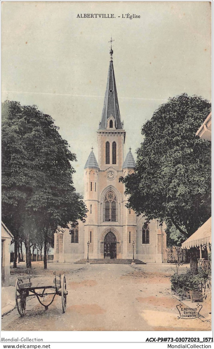 ACXP9-73-0791 - ALBERTVILLE - L'église - Albertville