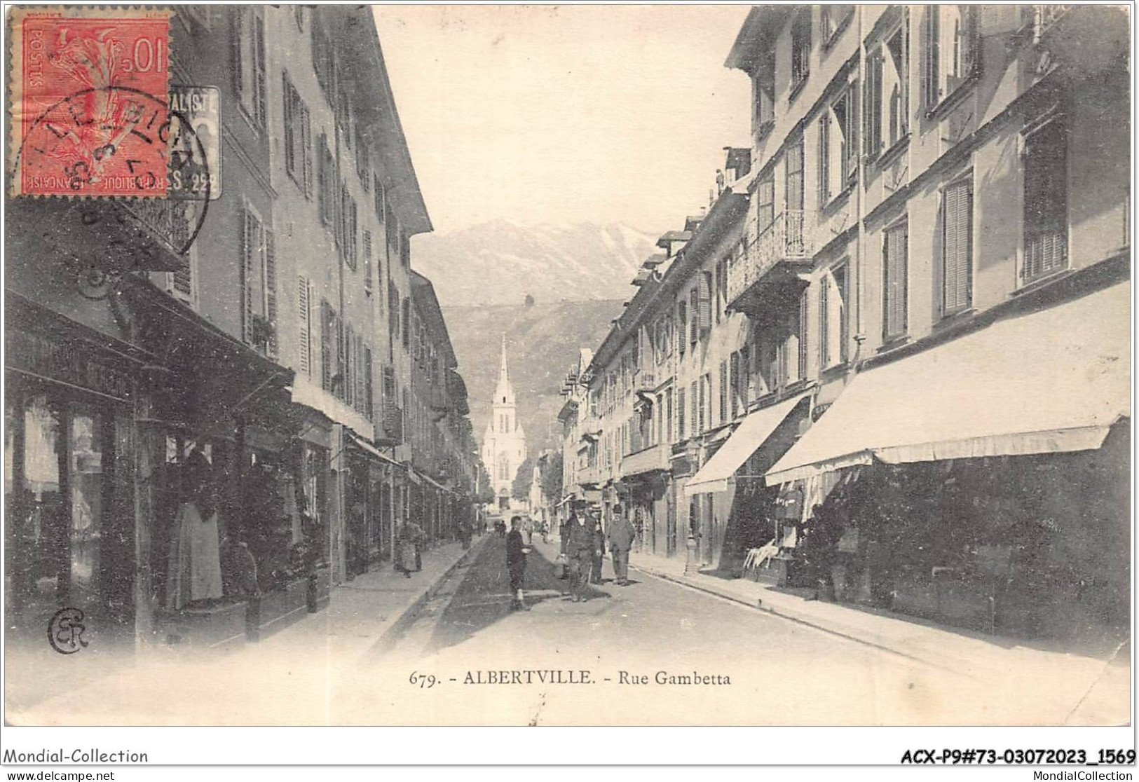 ACXP9-73-0790 - ALBERTVILLE - Rue Gambetta - Albertville