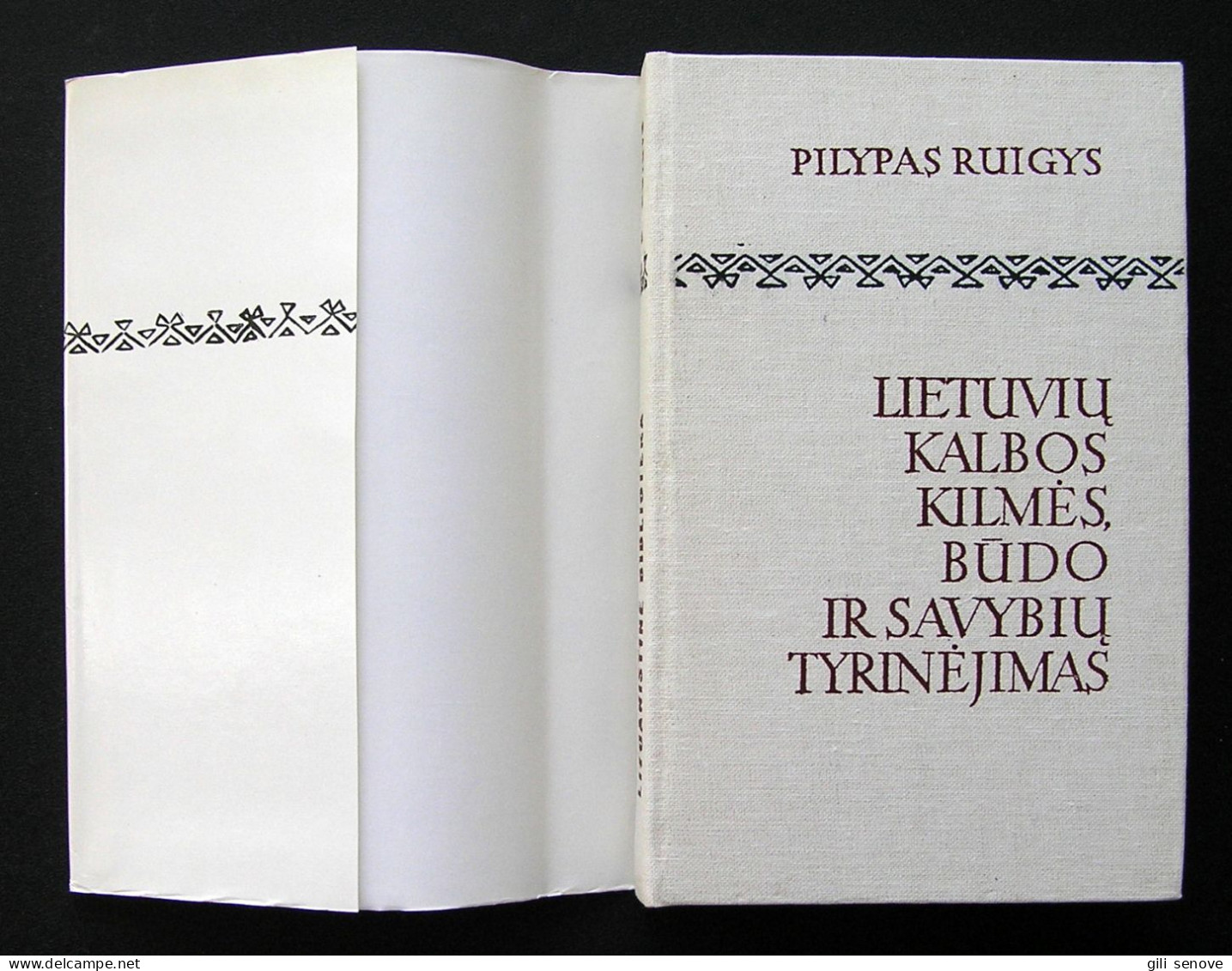 Lithuanian Book / Lietuvių Kalbos Tyrinėjimas By Ruigys 1986 - Cultura