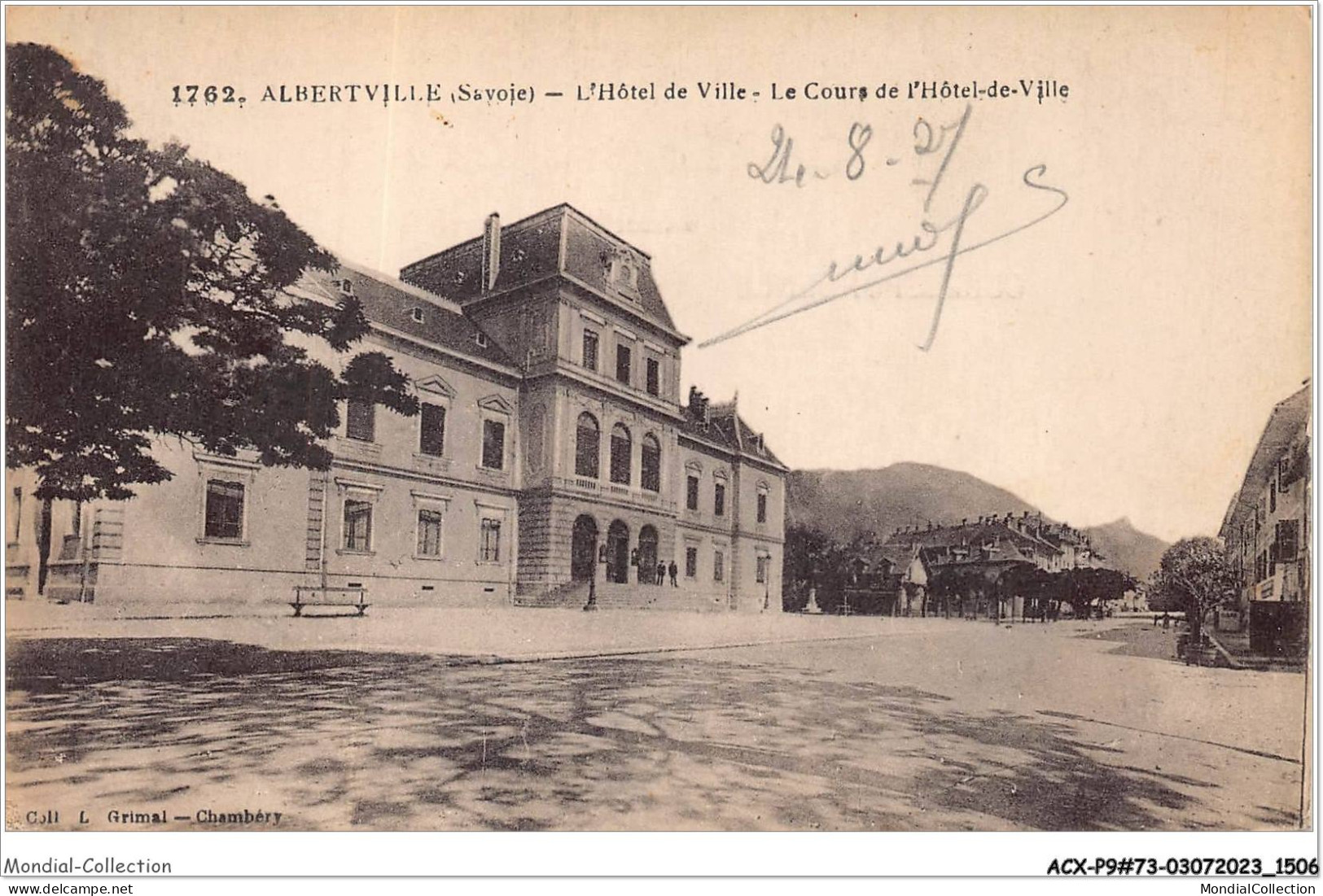 ACXP9-73-0758 - ALBERTVILLE - L'hôtel De Ville - Le Cours De L'hôtel-de-ville - Albertville