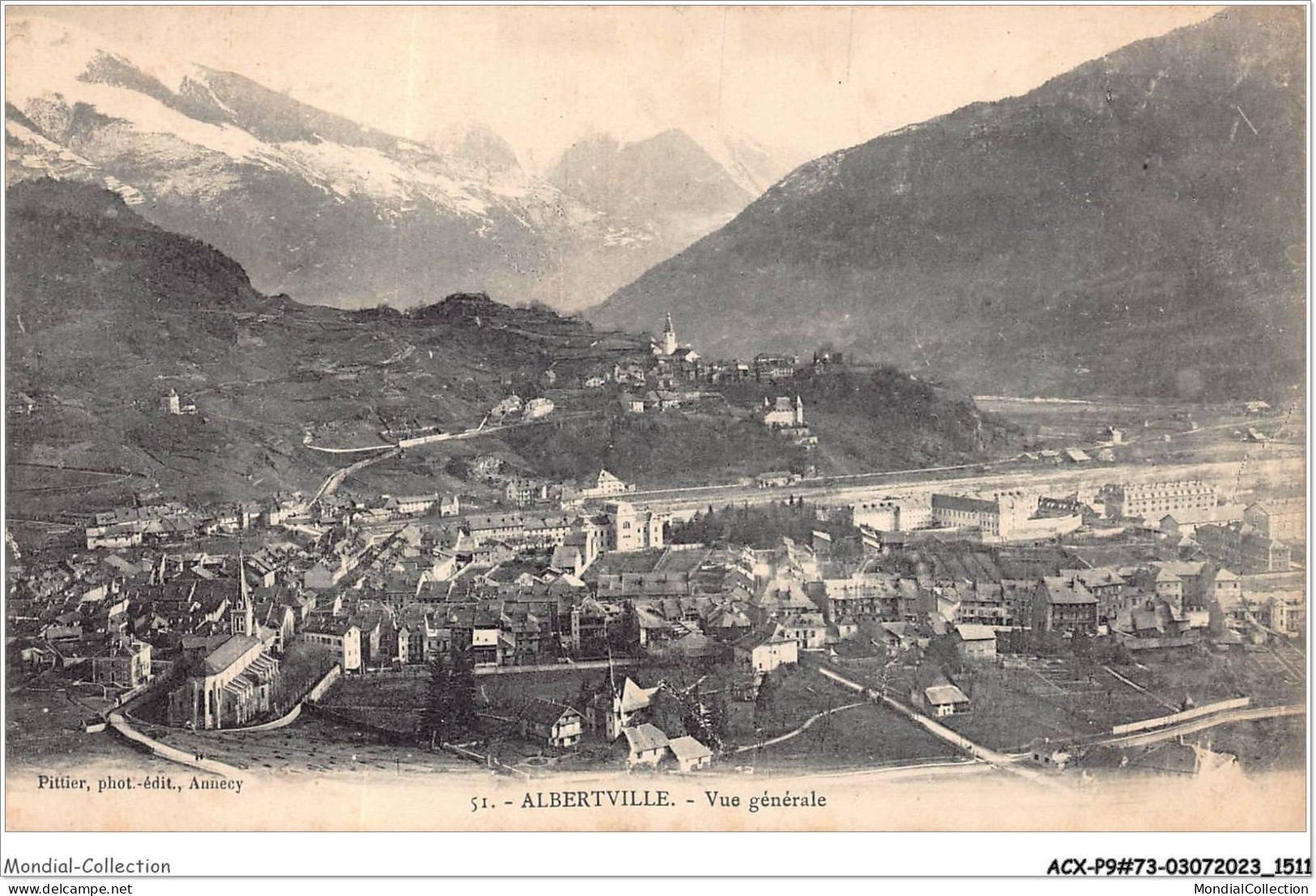 ACXP9-73-0761 - ALBERTVILLE - Vue Générale - Albertville