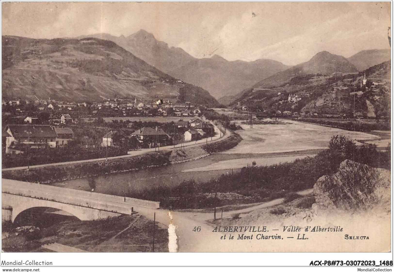 ACXP8-73-0749 - ALBERTVILLE - Vallée D'albertville Et Le Mont Charvin - Albertville