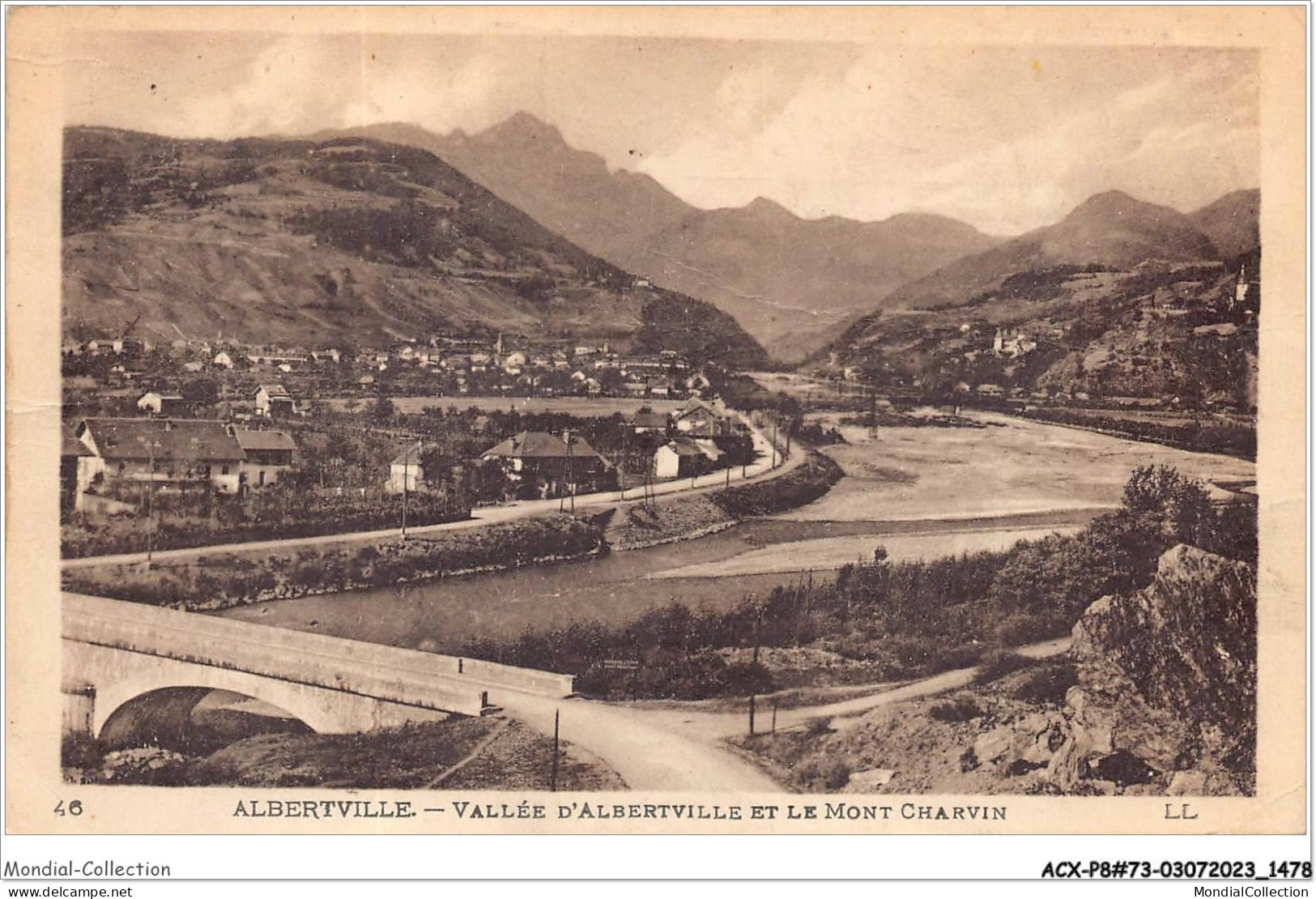 ACXP8-73-0744 - ALBERTVILLE - Vallée D'albertville Et Le Mont Charvin - Albertville