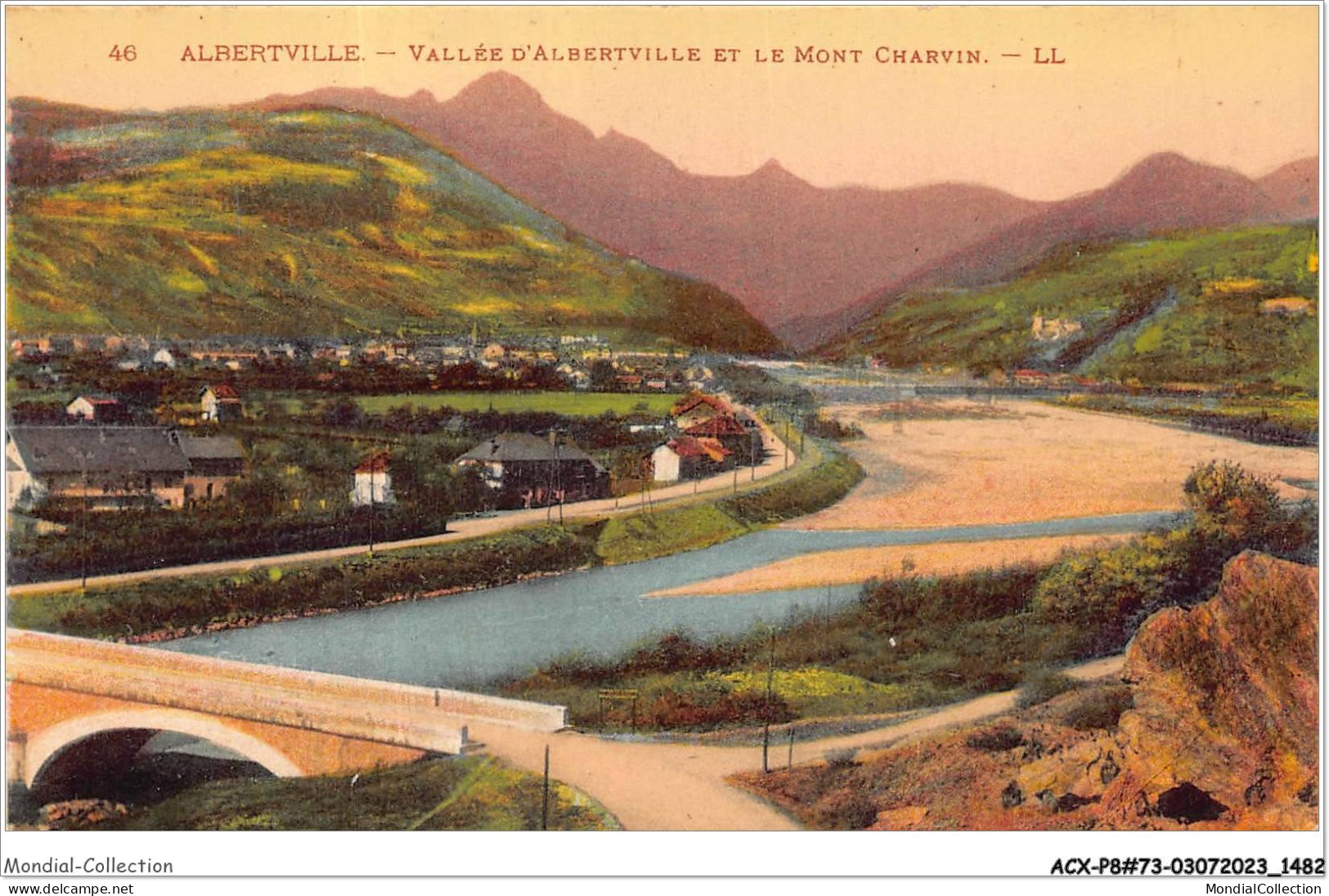 ACXP8-73-0746 - ALBERTVILLE - Vallée D'albertville Et Le Mont Charvin - Albertville