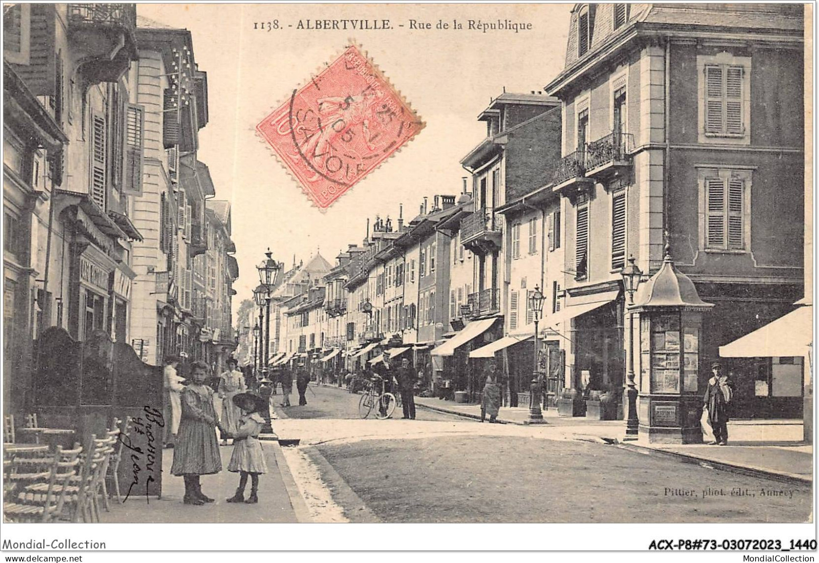 ACXP8-73-0725 - ALBERTVILLE - La Rue De La République - Albertville