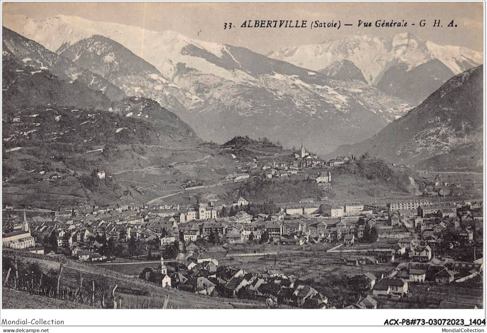 ACXP8-73-0707 - ALBERTVILLE - Vue Générale - G.H.A - Albertville