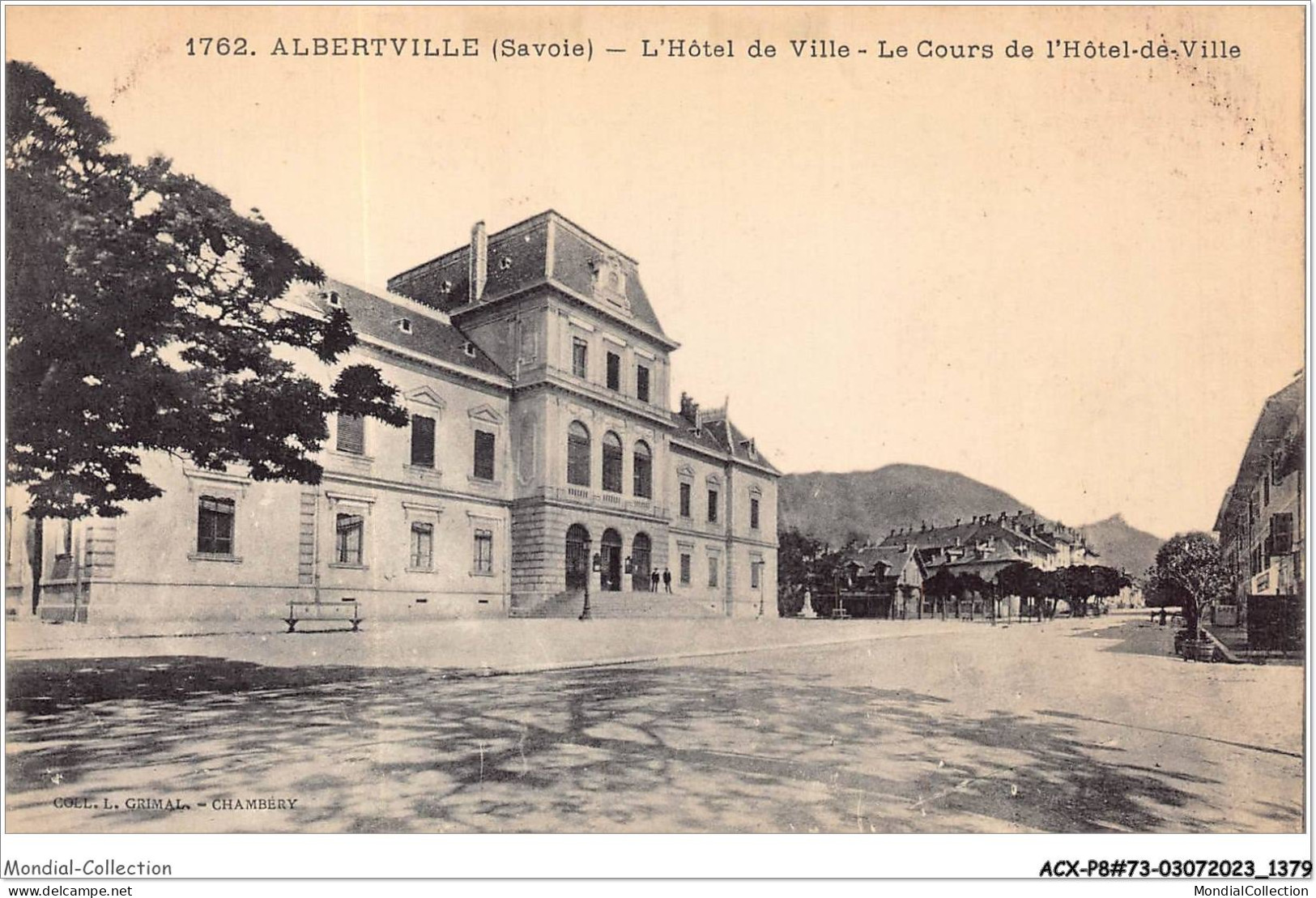 ACXP8-73-0694 - ALBERTVILLE - L'hôtel De Ville - Le Cours De L'hôtel-de-ville - Albertville