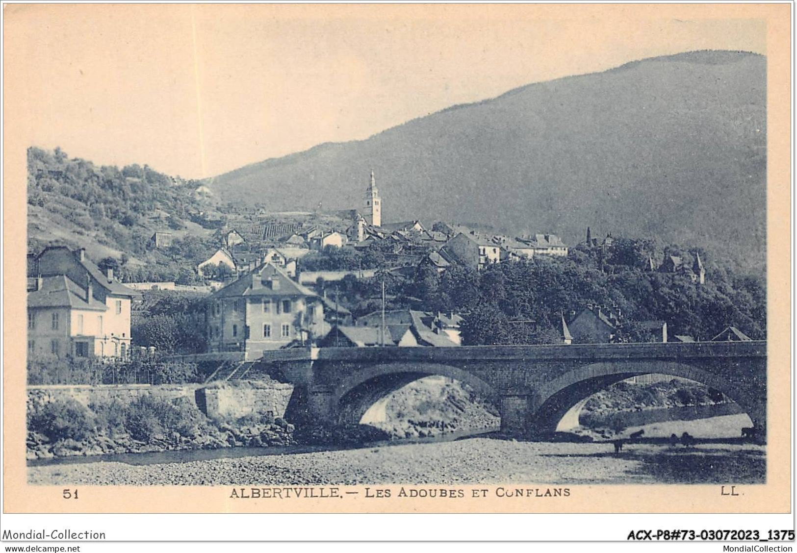 ACXP8-73-0692 - ALBERTVILLE - Les Adoubes Et Conflans - Albertville