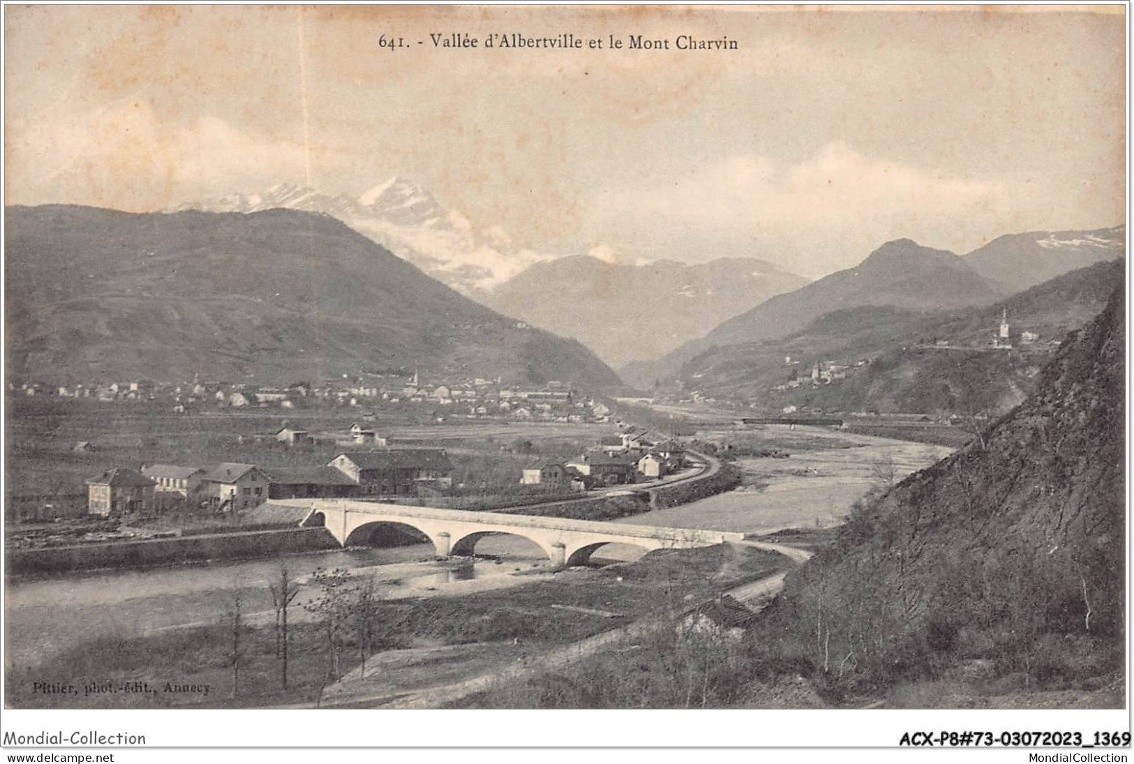 ACXP8-73-0689 - ALBERTVILLE - Vallée D'albertville Et Le Mont Charvin - Albertville