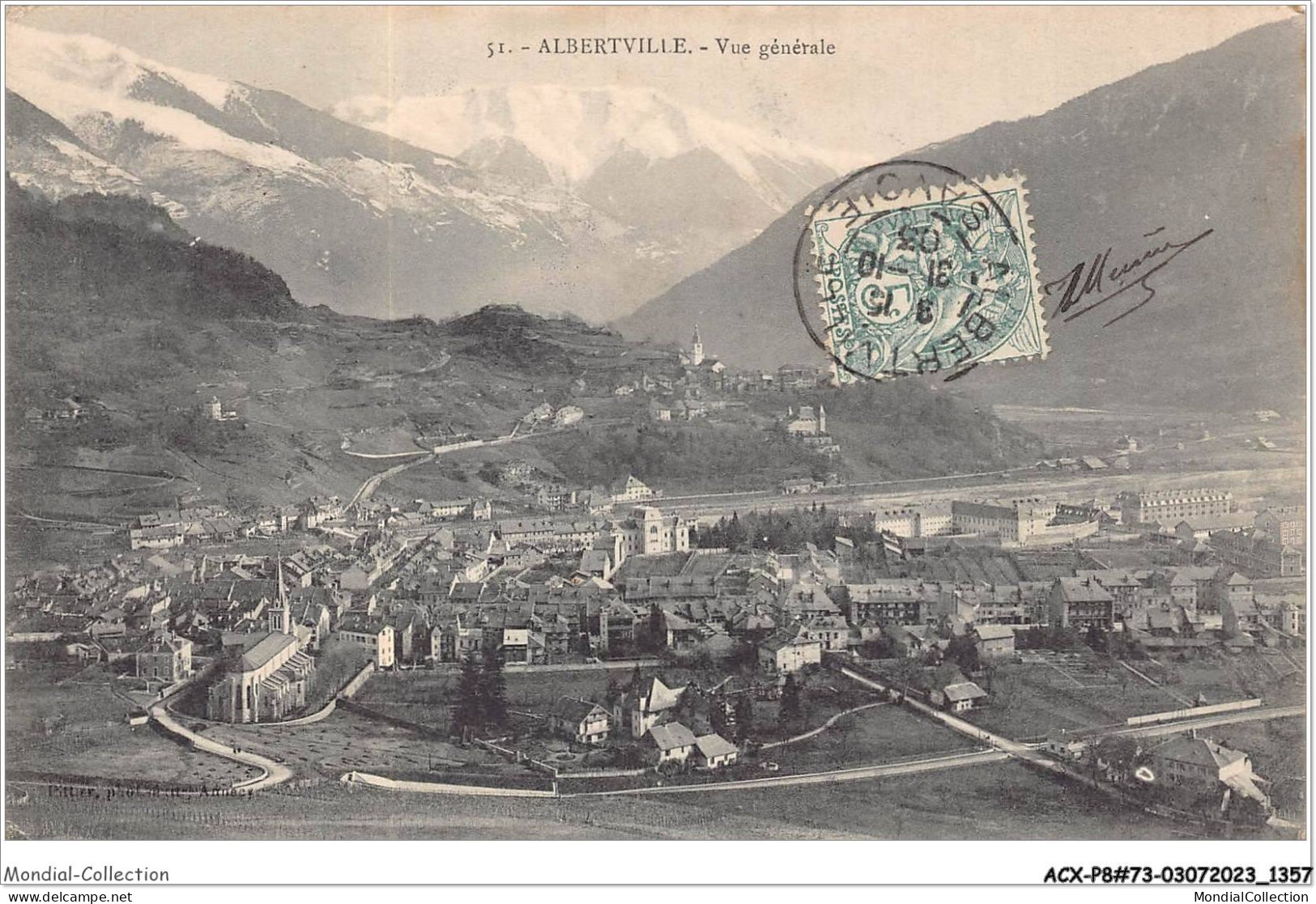 ACXP8-73-0683 - ALBERTVILLE - Vue Générale - Albertville