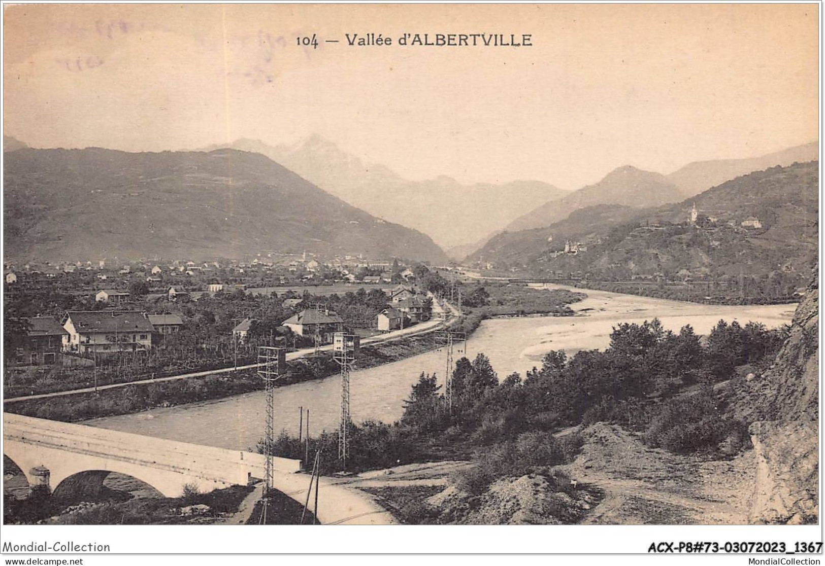 ACXP8-73-0688 - ALBERTVILLE - Vallée - Albertville