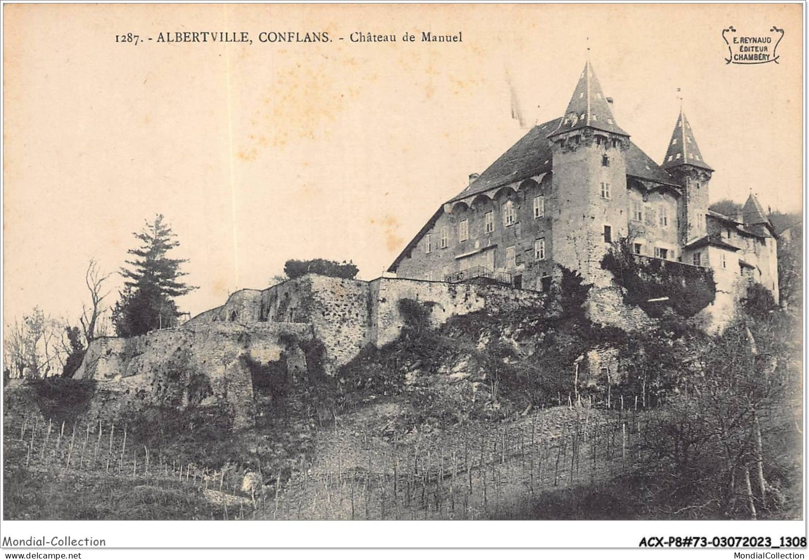 ACXP8-73-0658 - ALBERTVILLE - CONFLANS - Château De Manuel - Albertville