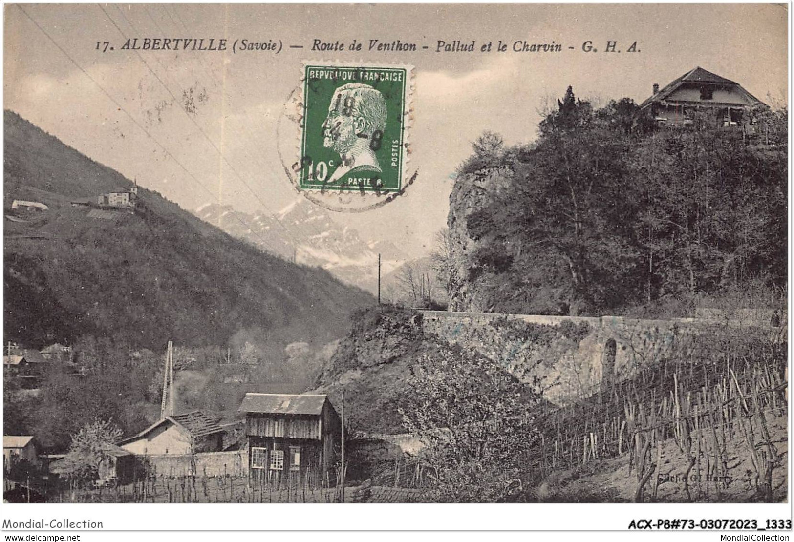 ACXP8-73-0671 - ALBERTVILLE - Route De Venthon - Pallud Et Le Charvin - G.H.A - Albertville