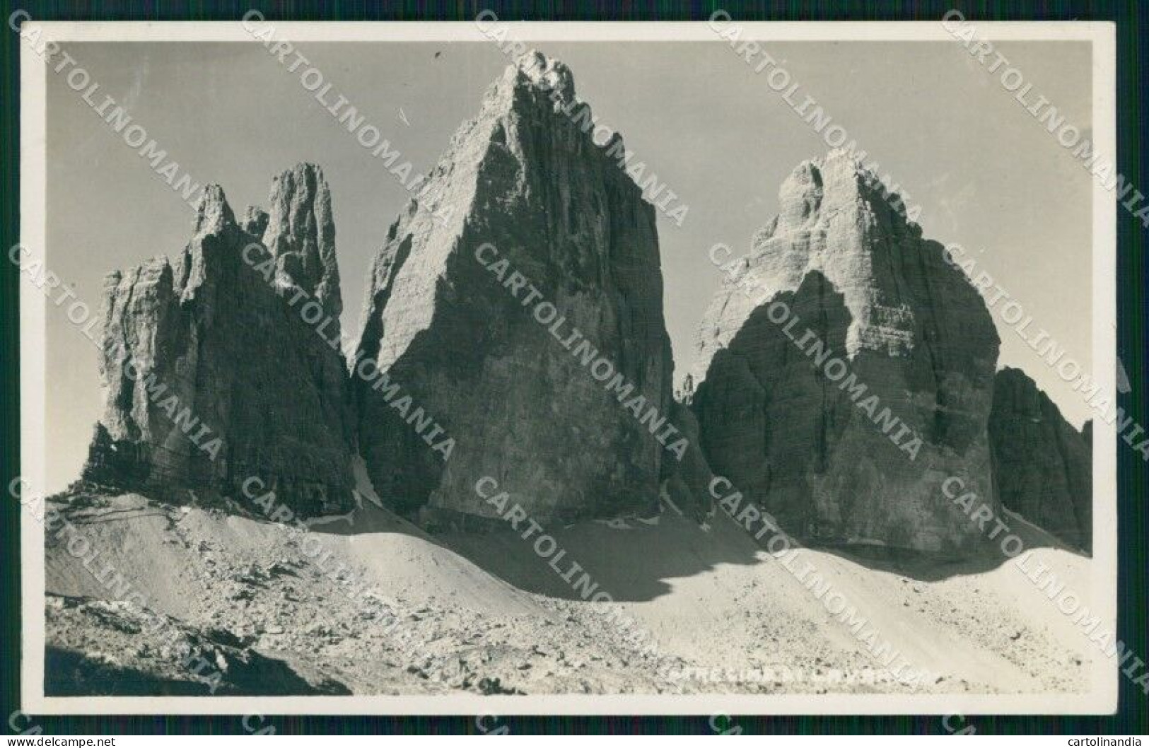 Belluno Auronzo Di Cadore Tre Cime Lavaredo Foto Cartolina MX3545 - Belluno