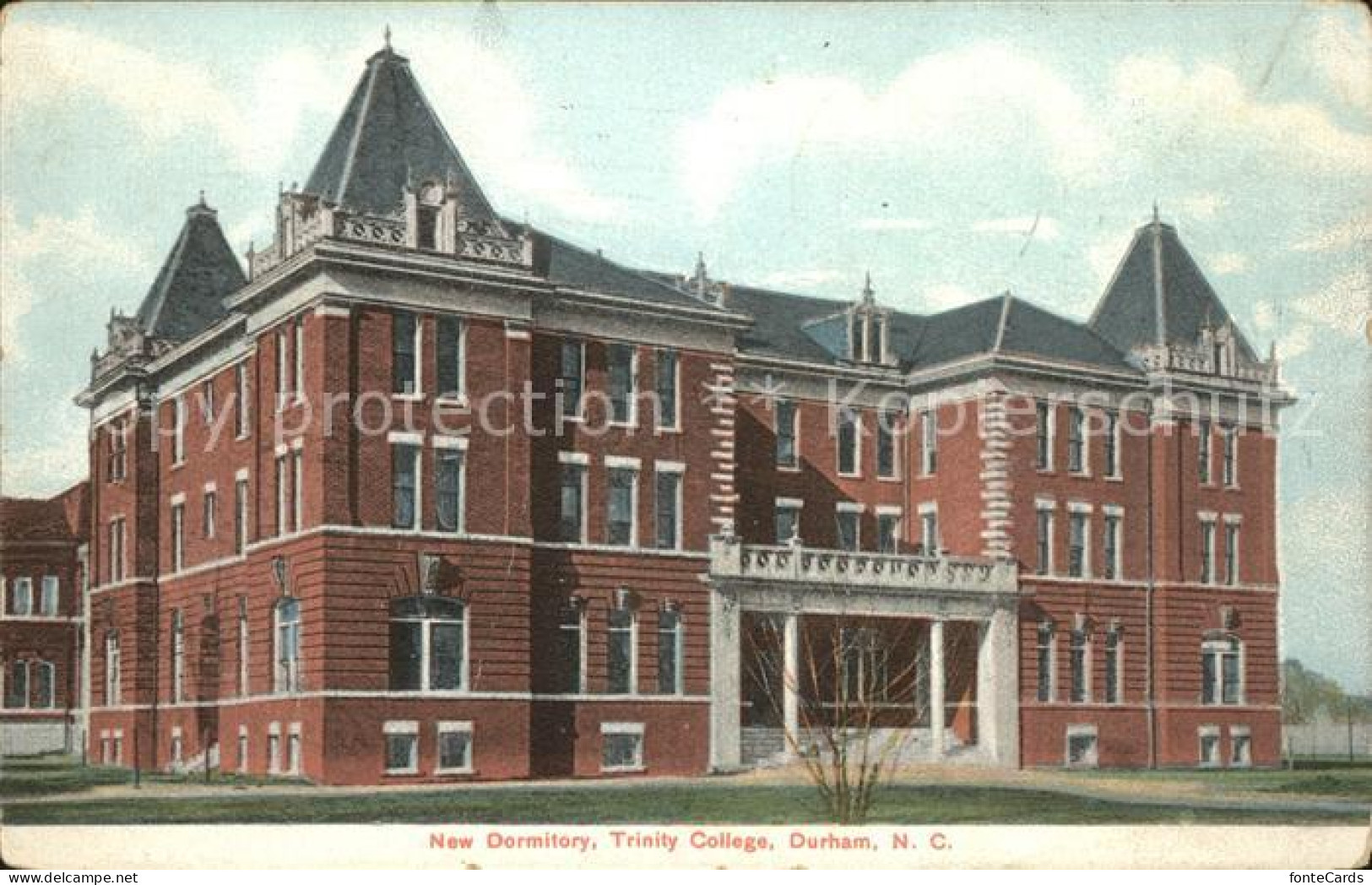 41671632 Durham_North_Carolina New Dormitory Trinity College - Other & Unclassified