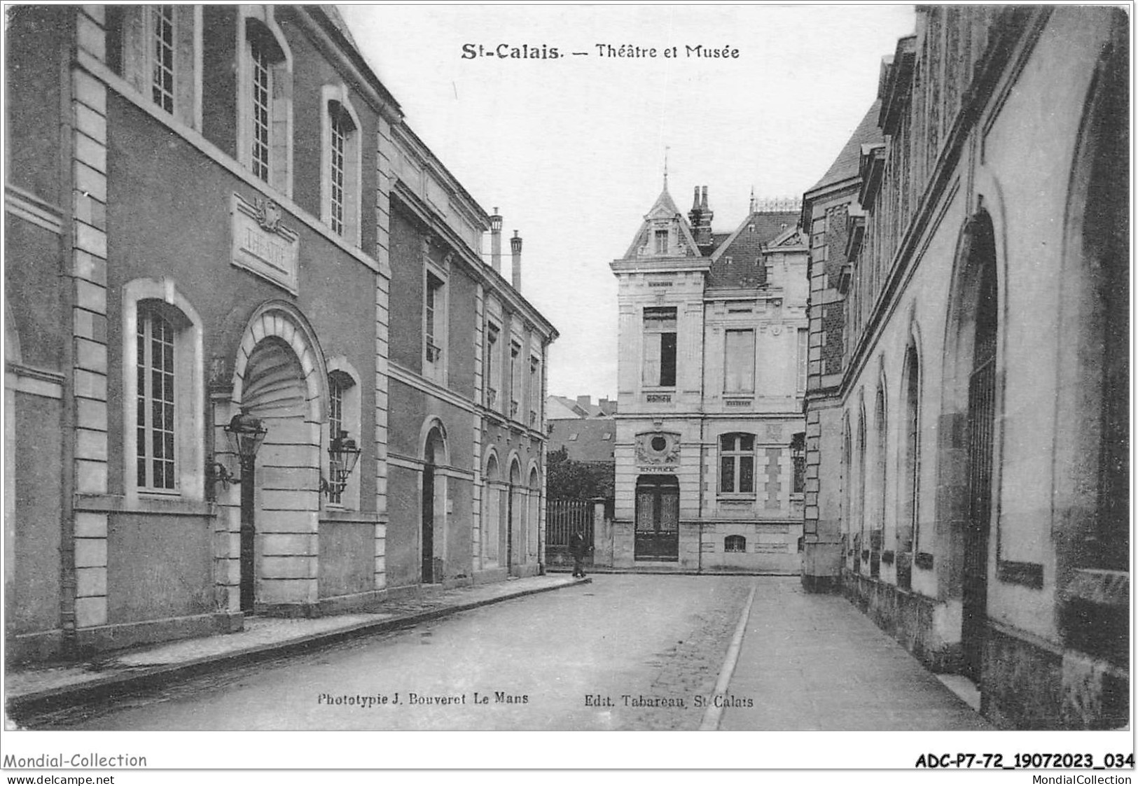 ADCP7-72-0610 - SAINT-CALAIS - Théâtre Et Musée - Saint Calais