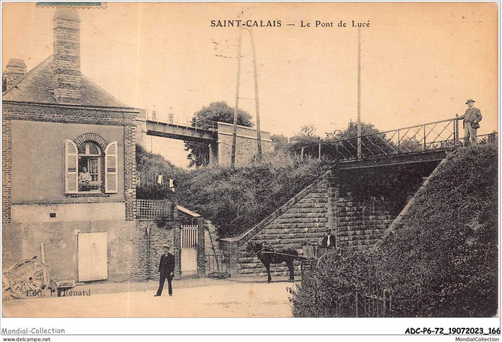 ADCP6-72-0578 - SAINT-CALAIS - Le Pont De Lucé - Saint Calais