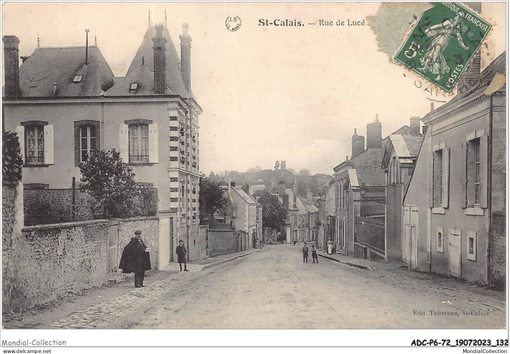 ADCP6-72-0561 - SAINT-CALAIS - Rue De Lucé - Saint Calais