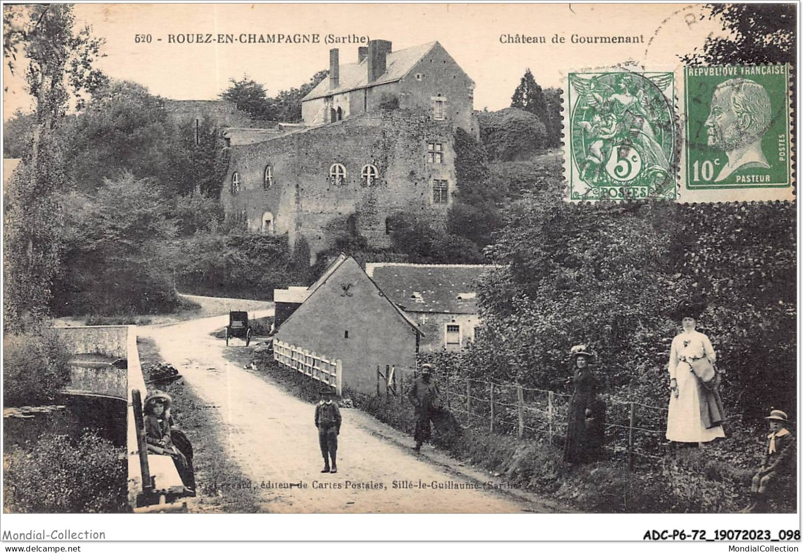 ADCP6-72-0544 - ROUEZ-EN-CHAMPAGNE - Château De Gourmenant - Mamers
