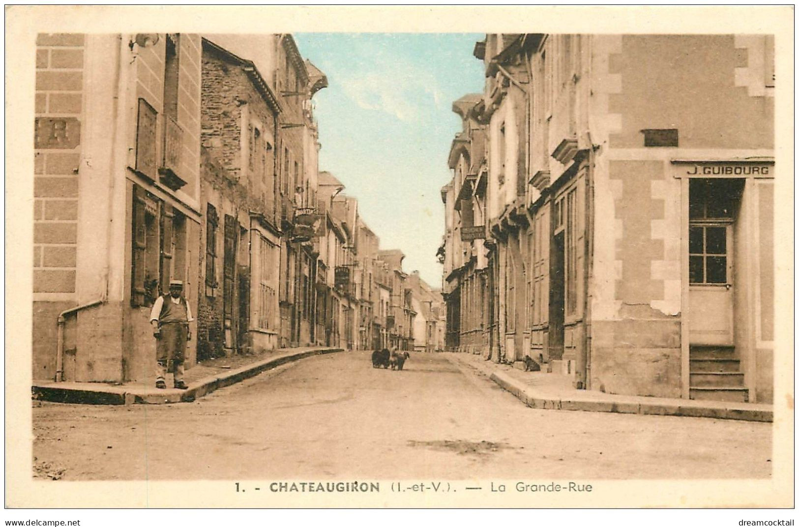 35 CHATEAUGIRON. Grande Rue - Châteaugiron