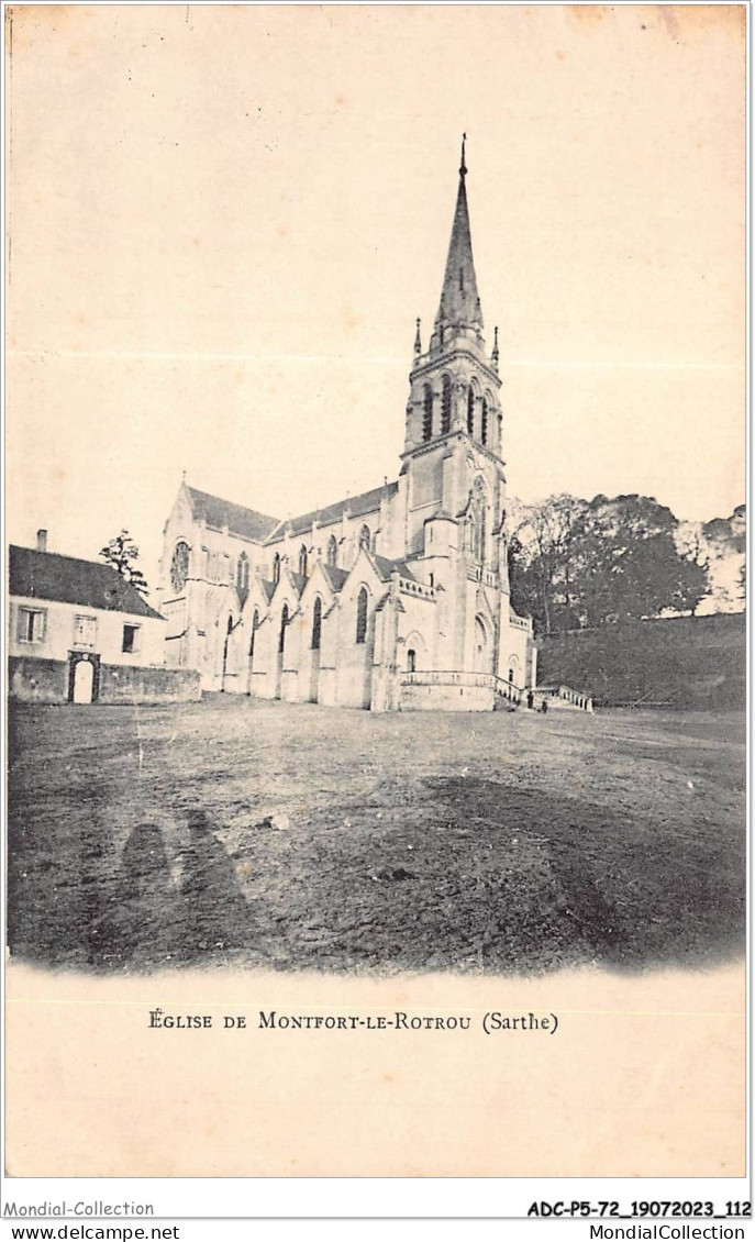 ADCP5-72-0463 - église De MONTFORT-LE-ROTROU - Montfort Le Gesnois